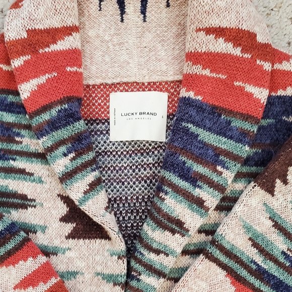 Lucky Brand Cardigan size small - Picture 2 of 3